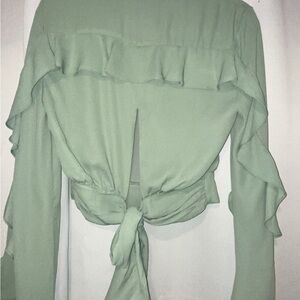 DO+BE Mint Green Blouse